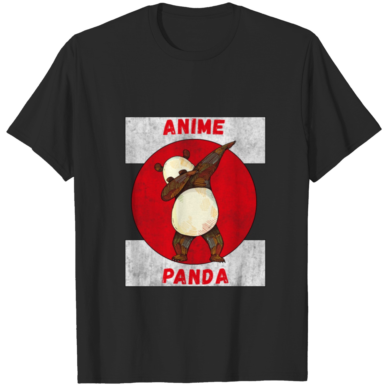 Japan Anime Panda Otaku Senpai Gift T-shirt