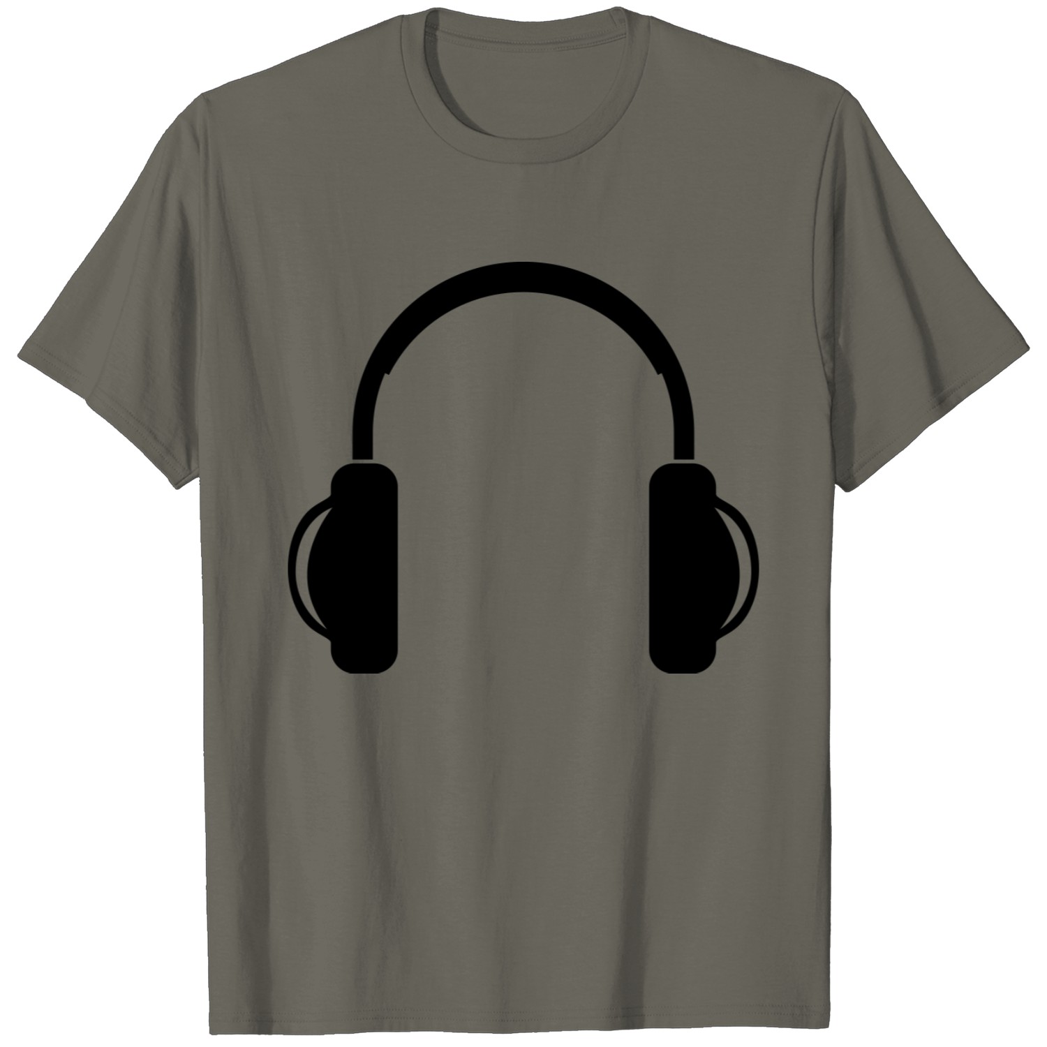 headphones T-shirt
