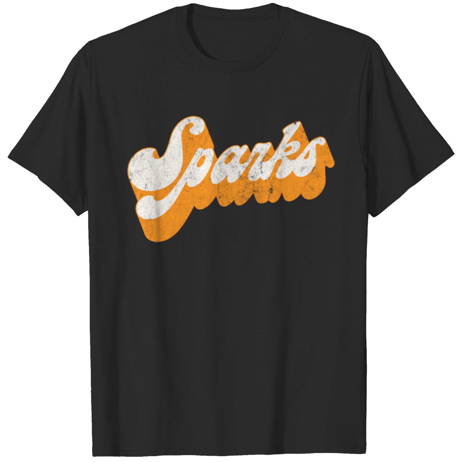 Sparks - Vintage Style Retro Aesthetic Design - Sparks - T-Shirt
