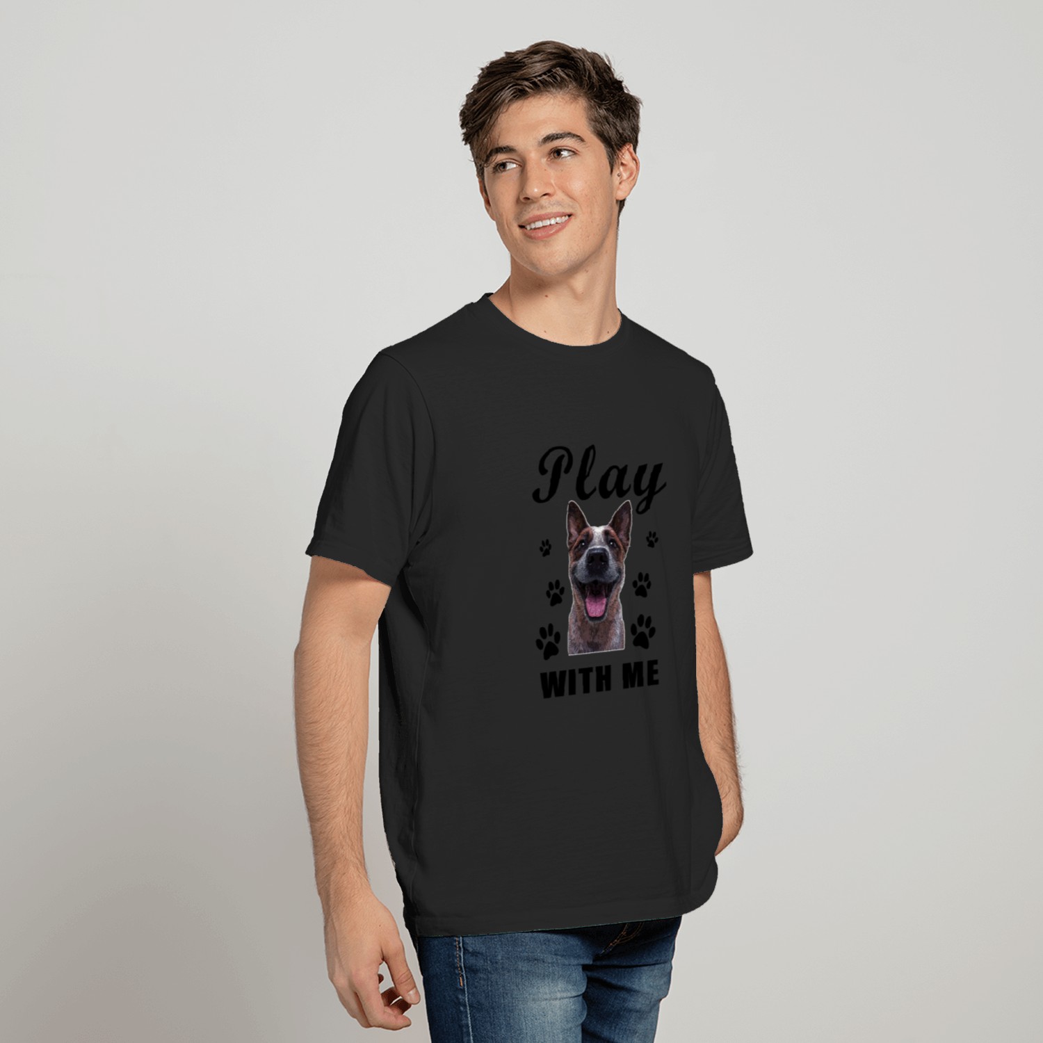 Dog, play with me T-shirt